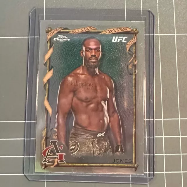 2024 TOPPS CHROME UFC JON JONES Allen & Ginter AAG2 £5.66 PicClick UK